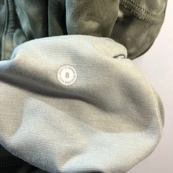 NWT Lululemon 28" Align HR Pants Diamond Dye Light Sage Army Green Dark Olive 8 - Picture 8 of 12
